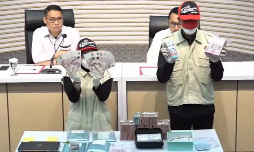 Konfrensi pers KPK