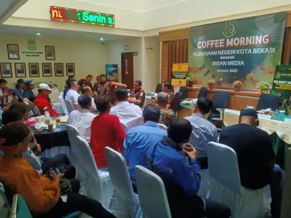 Konprensi Pers Kejari Kota Bekasi