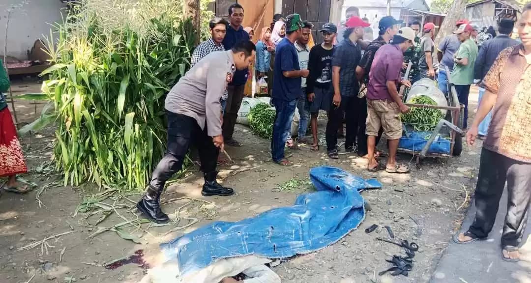 Korban Laka Lantas Meninggal Dunia Pengendara Motot Bernama Usman Tergeletak Dipinggir Jalan