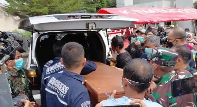 Korban Ledakan Amusini di Garut