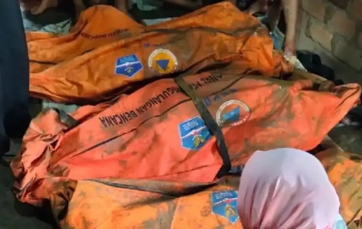 Korban longsor di padang lawas