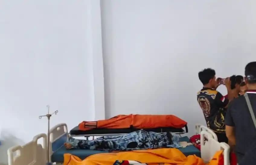 Korban speedboat terbakar