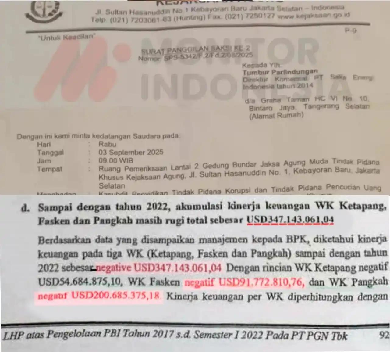 Korupsi PT Saka Energi Indonesia