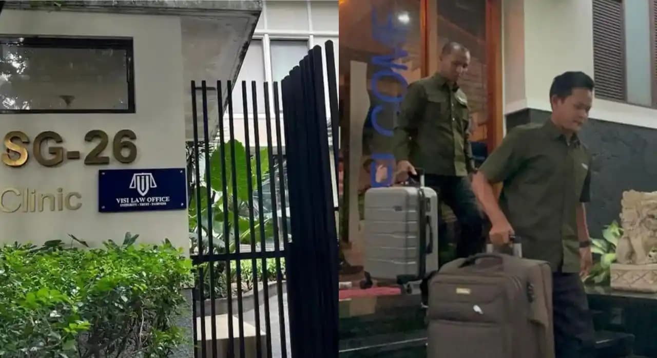 KPK Geledah Kantor Visi Law Office