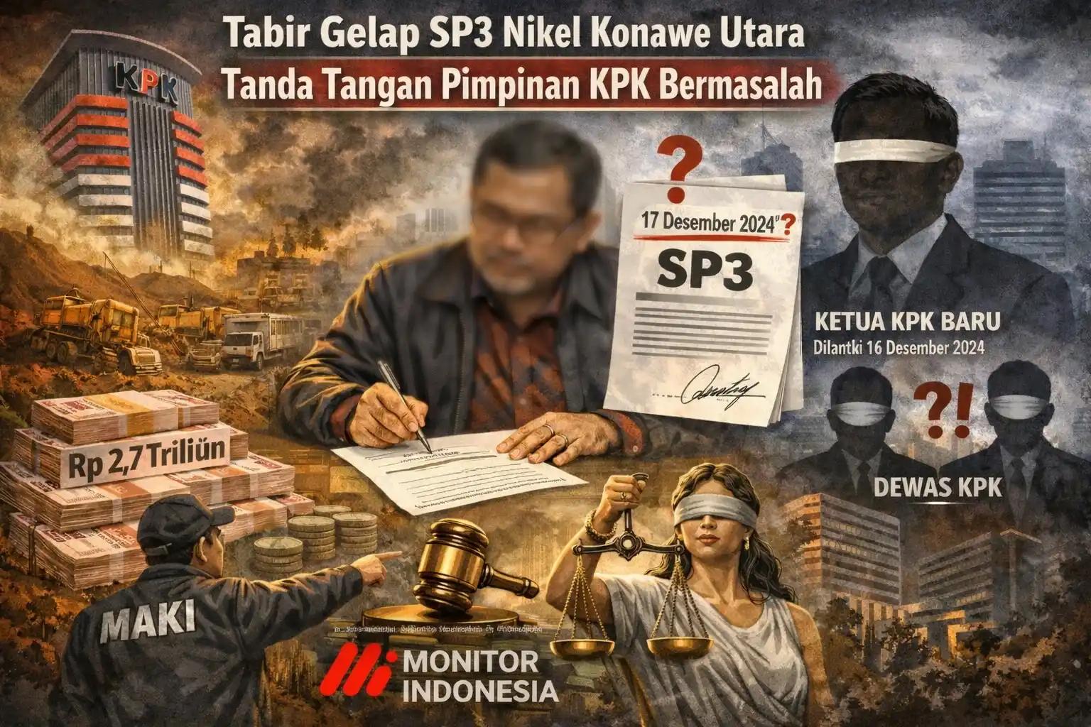 KPK SP3 Kasus Nikel Konawe Utara