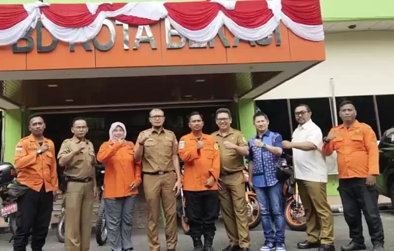 Kunjungan Saka SAR Gerakan Pramuka ke BPBD