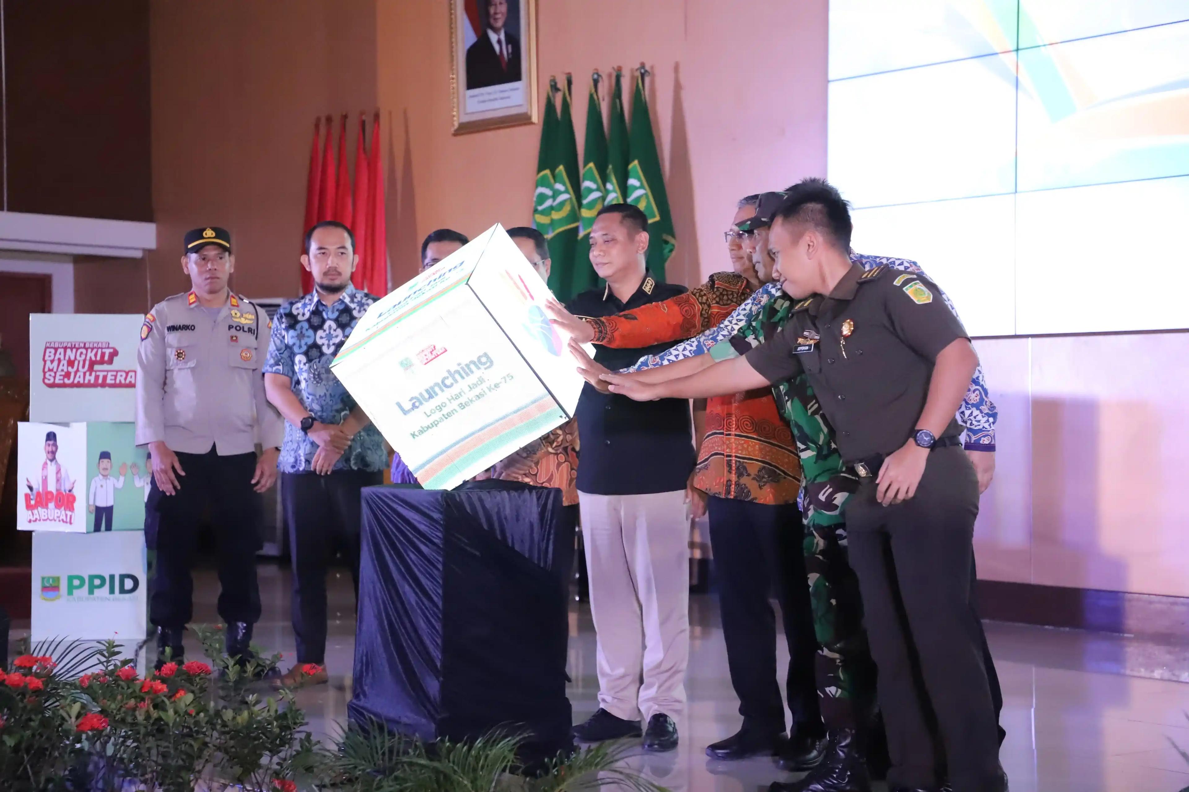 Launching Bersama Forkopimda Kab.Bekasi.