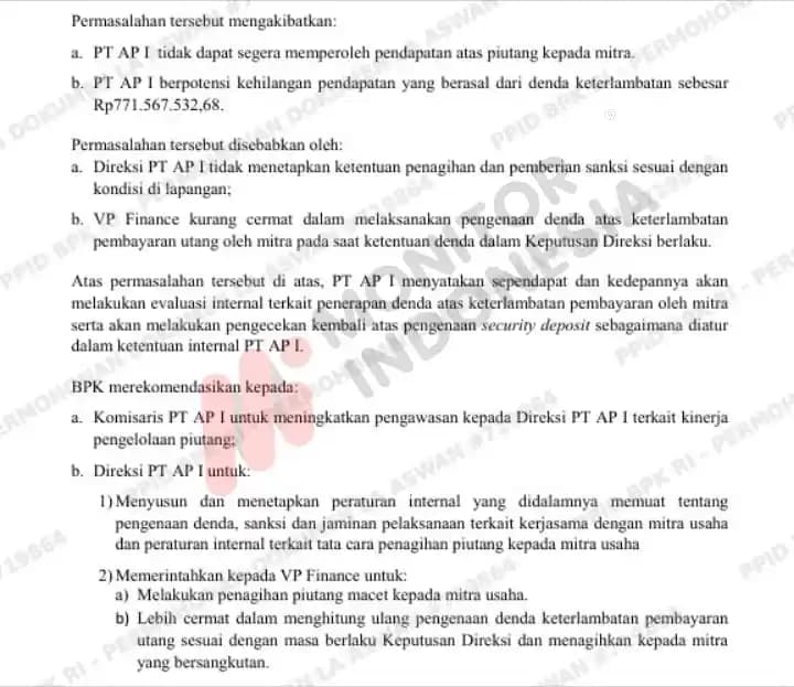 LHP BPK PT Angkasa Pura I 2