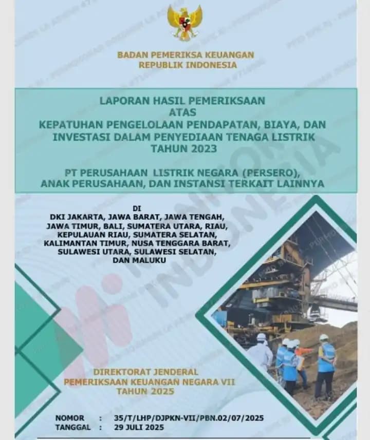 LHP BPK PT PLN 2025