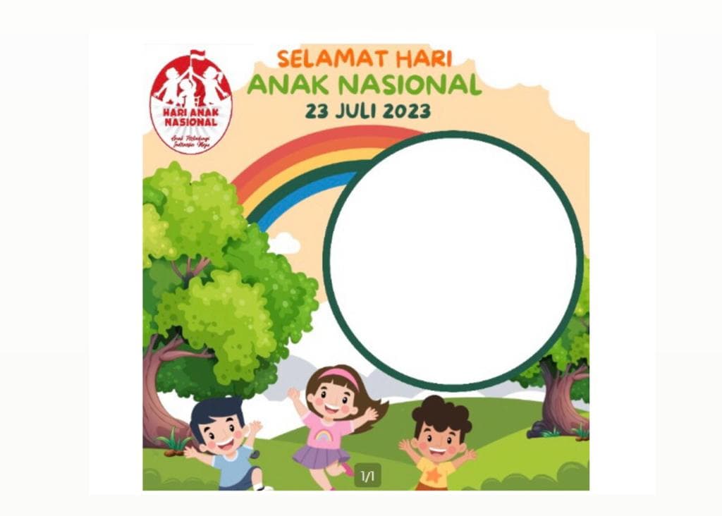 10 Link Twibbon Hari Anak Nasional 2023