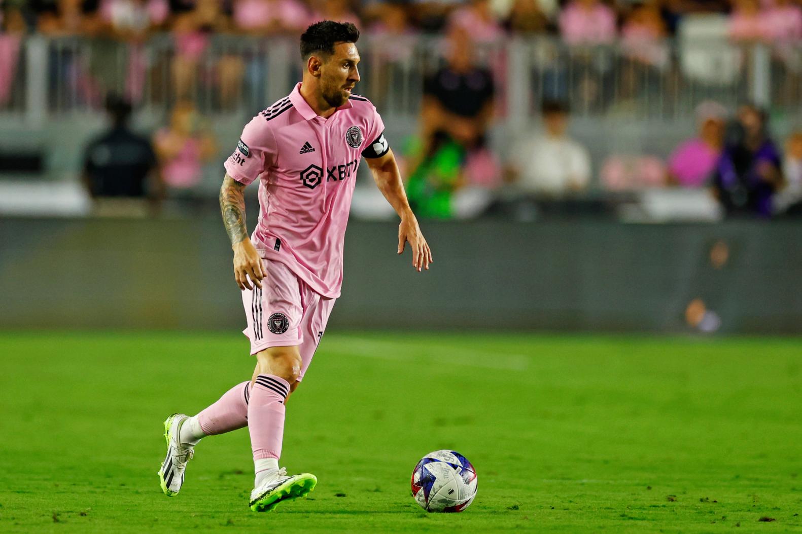 Messi Cetak Gol Kemenangan di Laga Debut Bareng Inter Miami