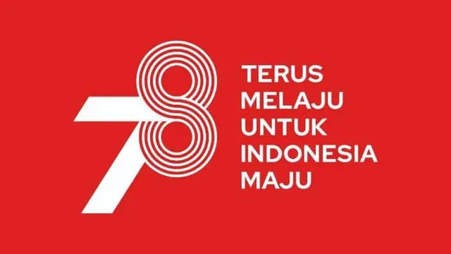 Ini Link Download Logo HUT RI ke-78 dan Aturan Penggunaannya