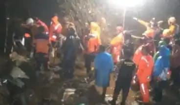 Longsor di Temanggung