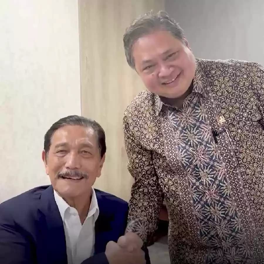Luhut dan Airlangga