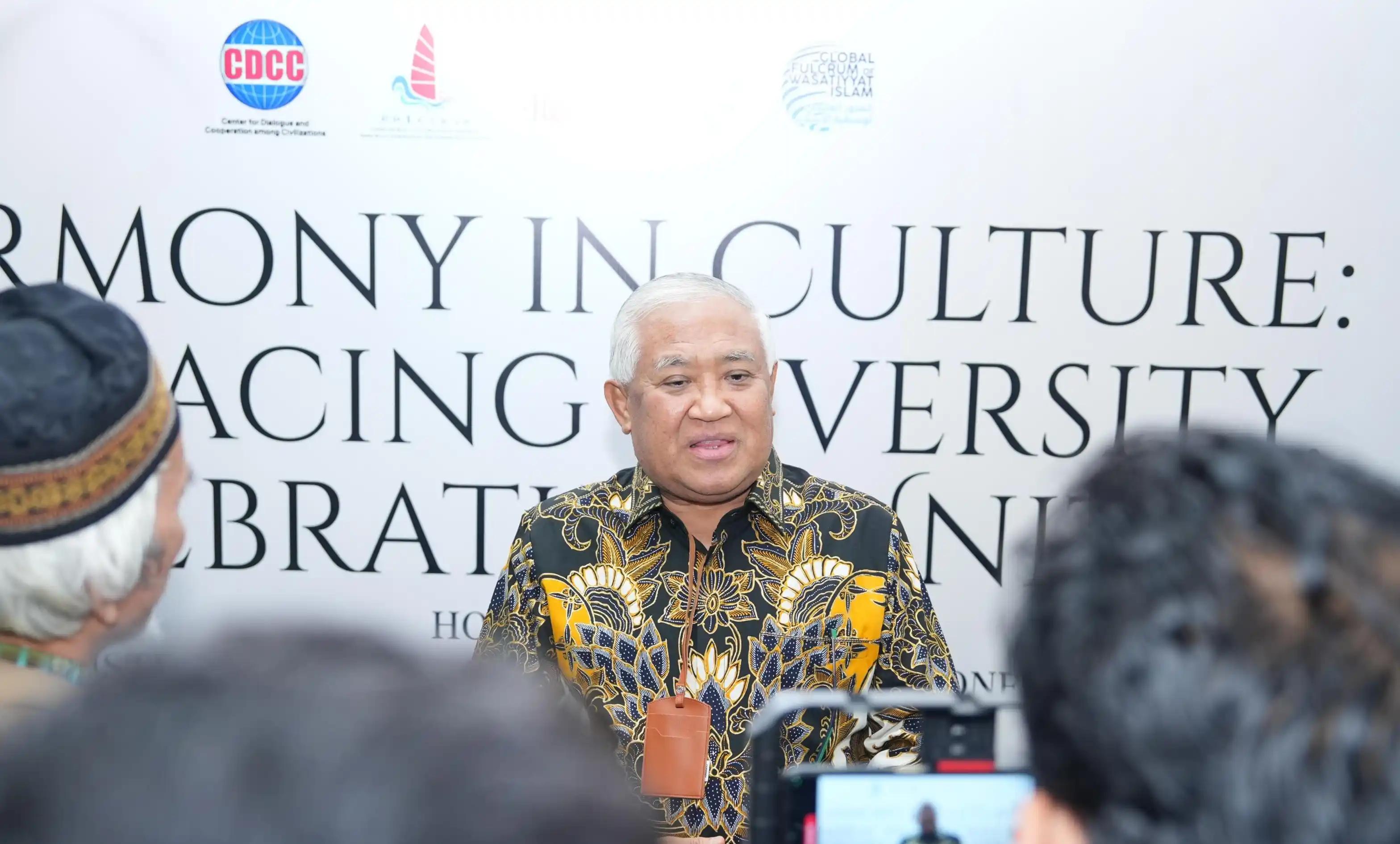 Mantan Ketua Umum (Ketum) Pimpinan Pusat Muhammadiyah, Din Syamsuddin