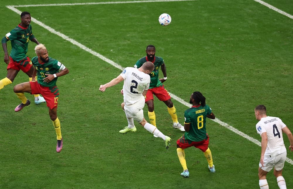 Kamerun vs Serbia Berakhir Imbang  