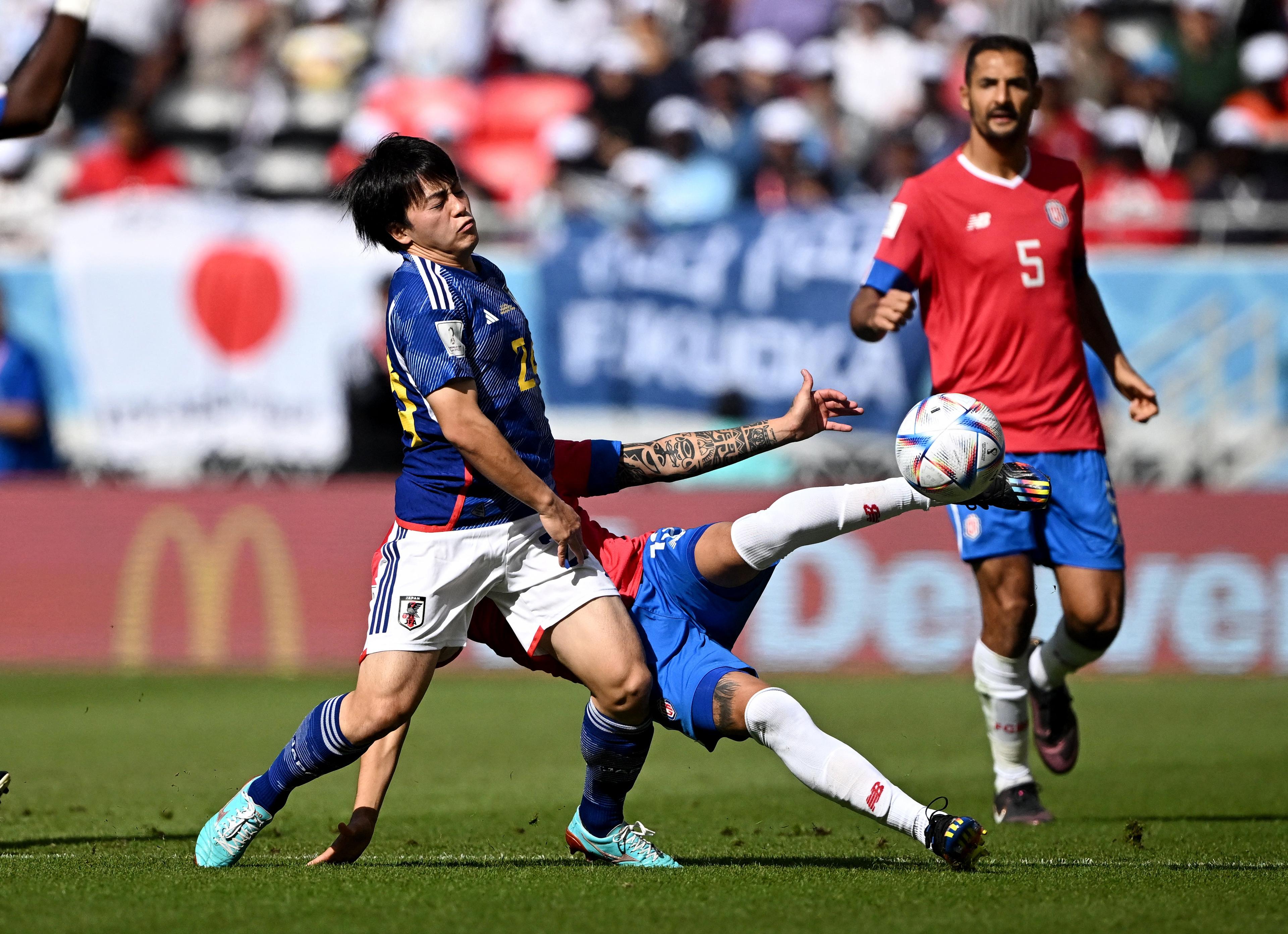 Jepang vs Kosta Rika: 0-1