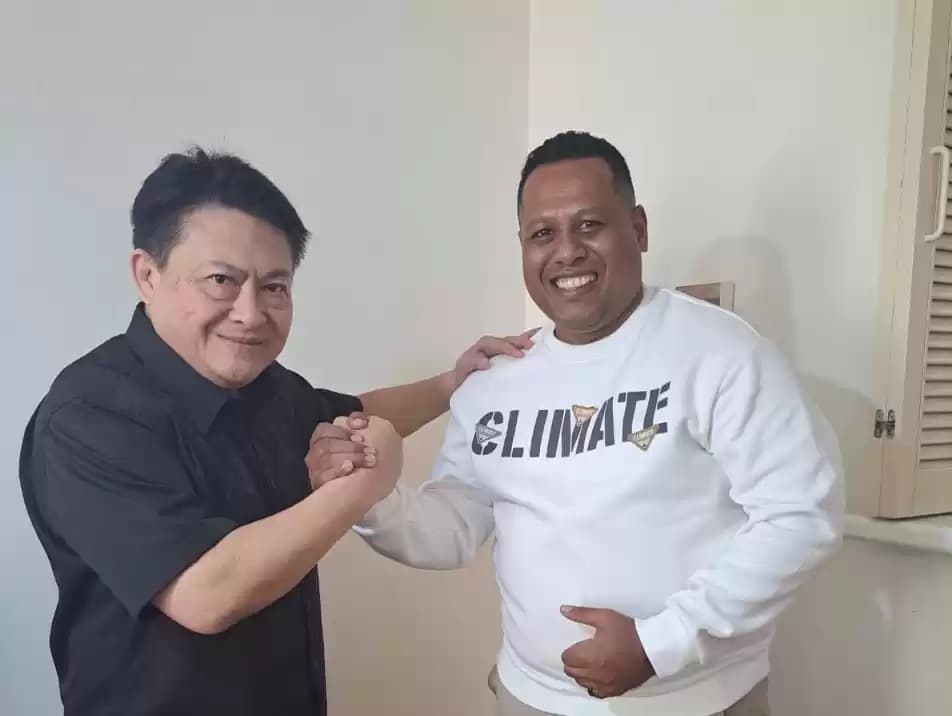 Mea Djegawoda bersama Agung Yupi Harianto (Foto: Dok MI)