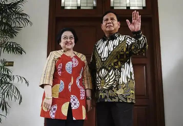 Megawati Soekarnoputri dan Prabowo Subianto