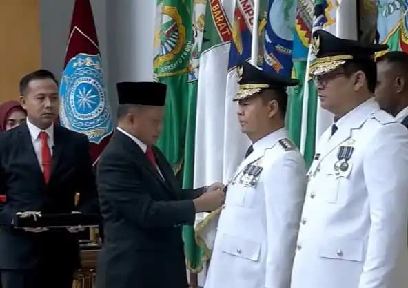 Mendagri Tito Karnavian lantik Pj Gubernur DKI Jakarta Teguh Setyabudi dan Pj Gubernur Papua Tengah