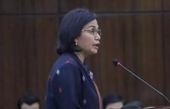 Menkeu Sri Mulyani di MK