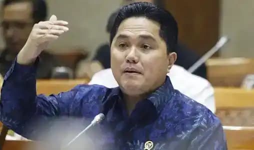 Menteri Badan Usaha Milik Negara (BUMN) Erick Thohir