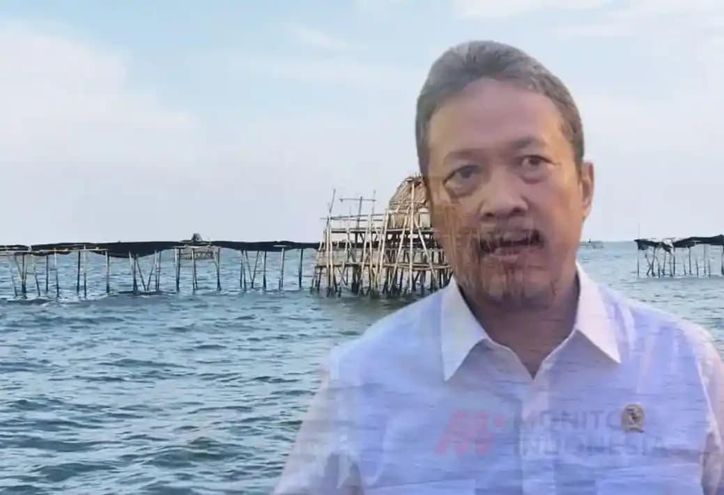 Menteri KKP Sakti Wahyu Trenggono dan Pagar Laut
