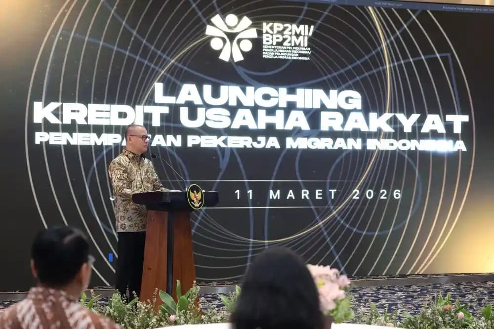 Menteri Mukhtarudin Dalam meluncurkan Program KUR (Dok. MI)
