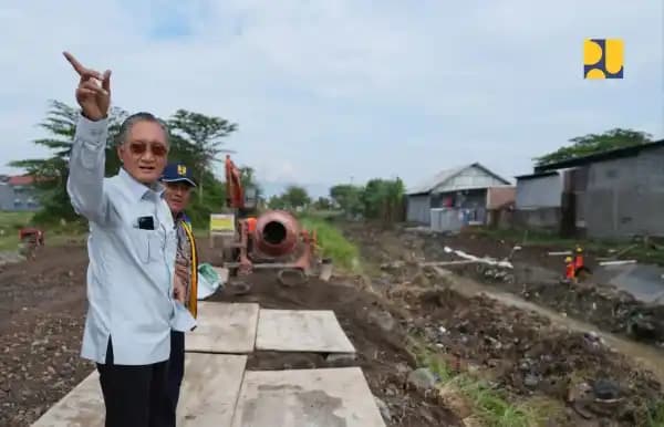 Menteri PU Tinjau
