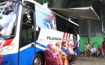 Mobil Pelayanan SIM Keliling