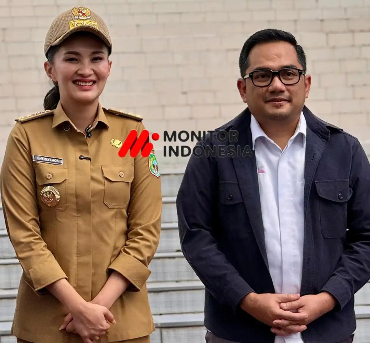Momen akrab Gubernur Malut Sherly Tjoanda bersama Rifqinizamy Karsayuda