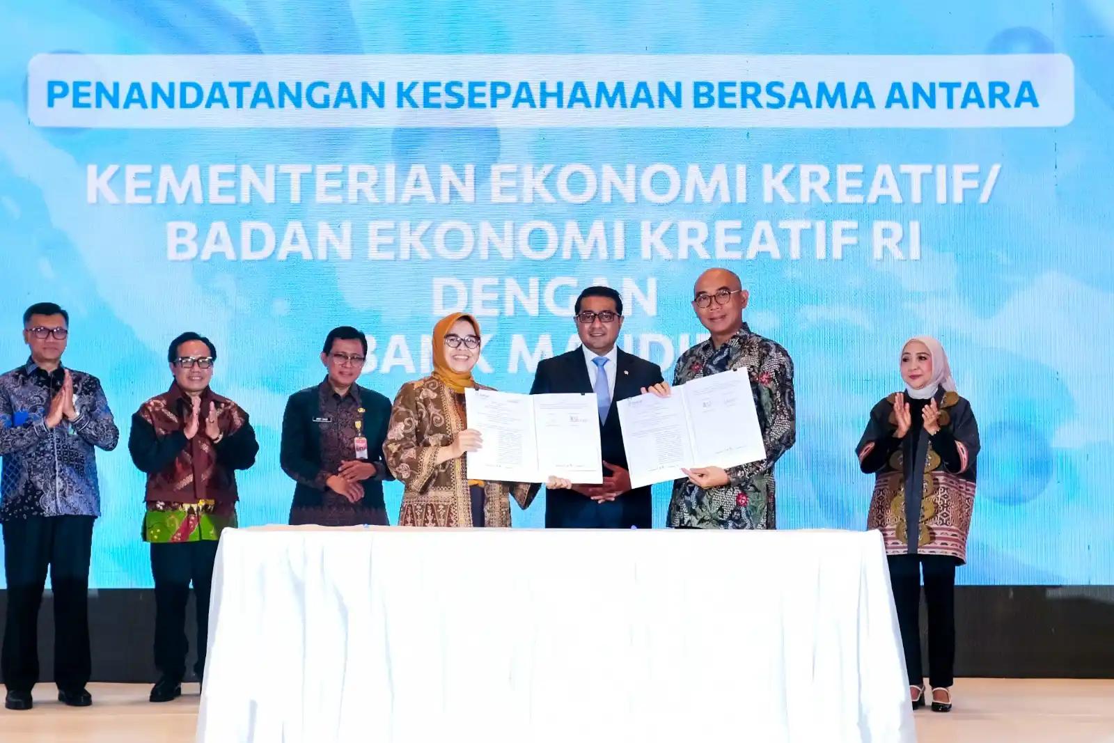 MOU Mandiri X Kemenparekraf