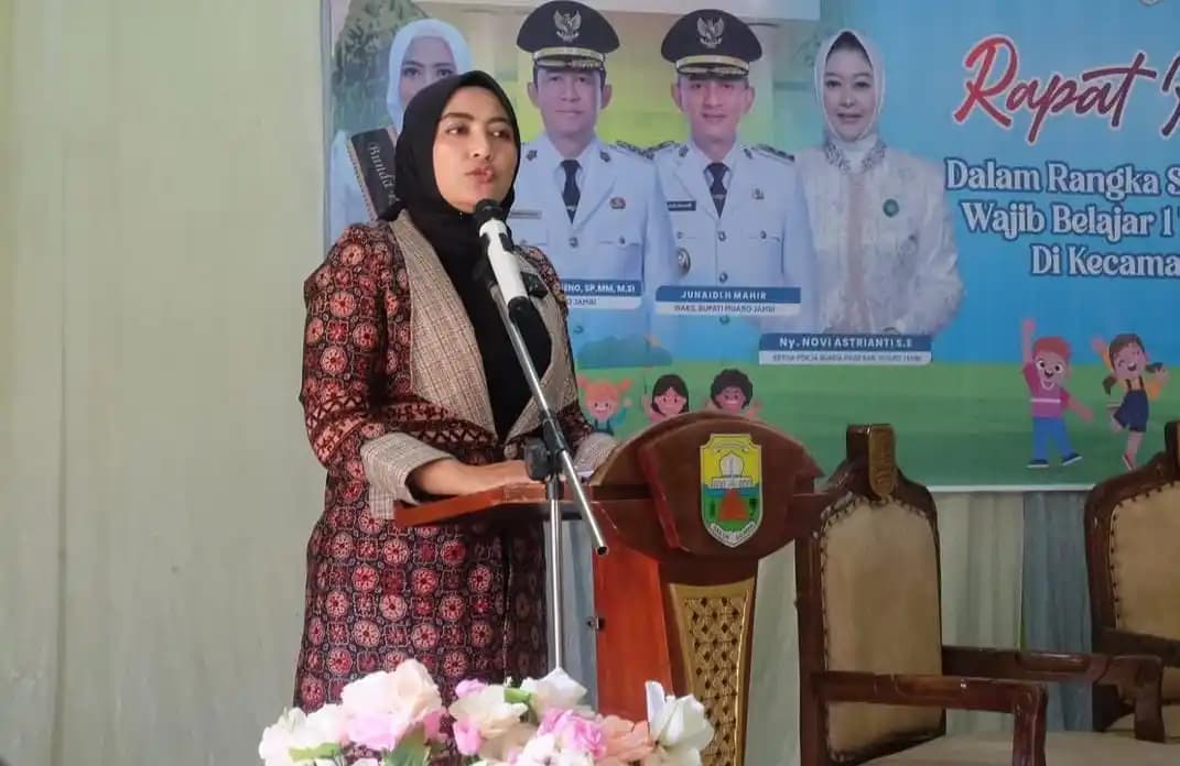Muaro Jambi jadi Pilot Project Wajib Belajar Prasekolah, Bunda PAUD Kabupaten Tegaskan Komitmen
