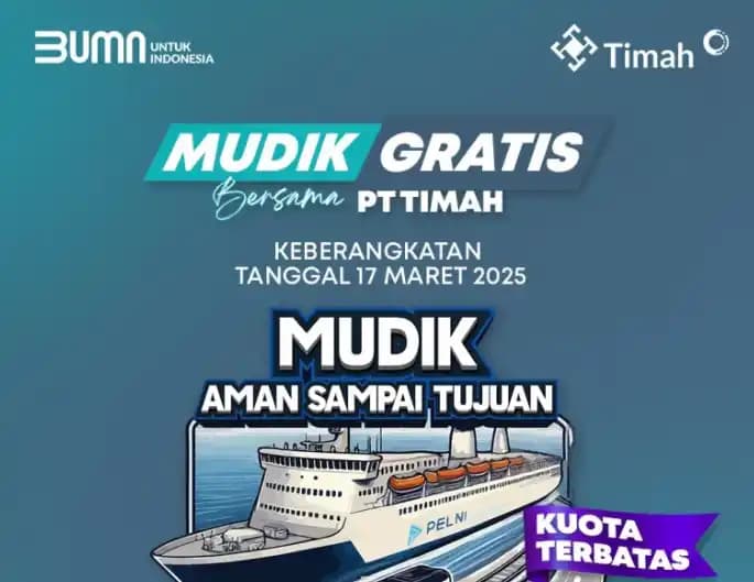 Mudik Gratis PT Timah