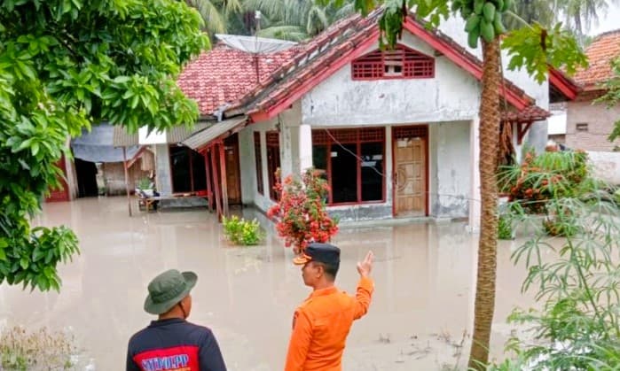 BPBD Lampung Selatan: Data Sementara Terdapat 177 Rumah Warga Terdampak Banjir
