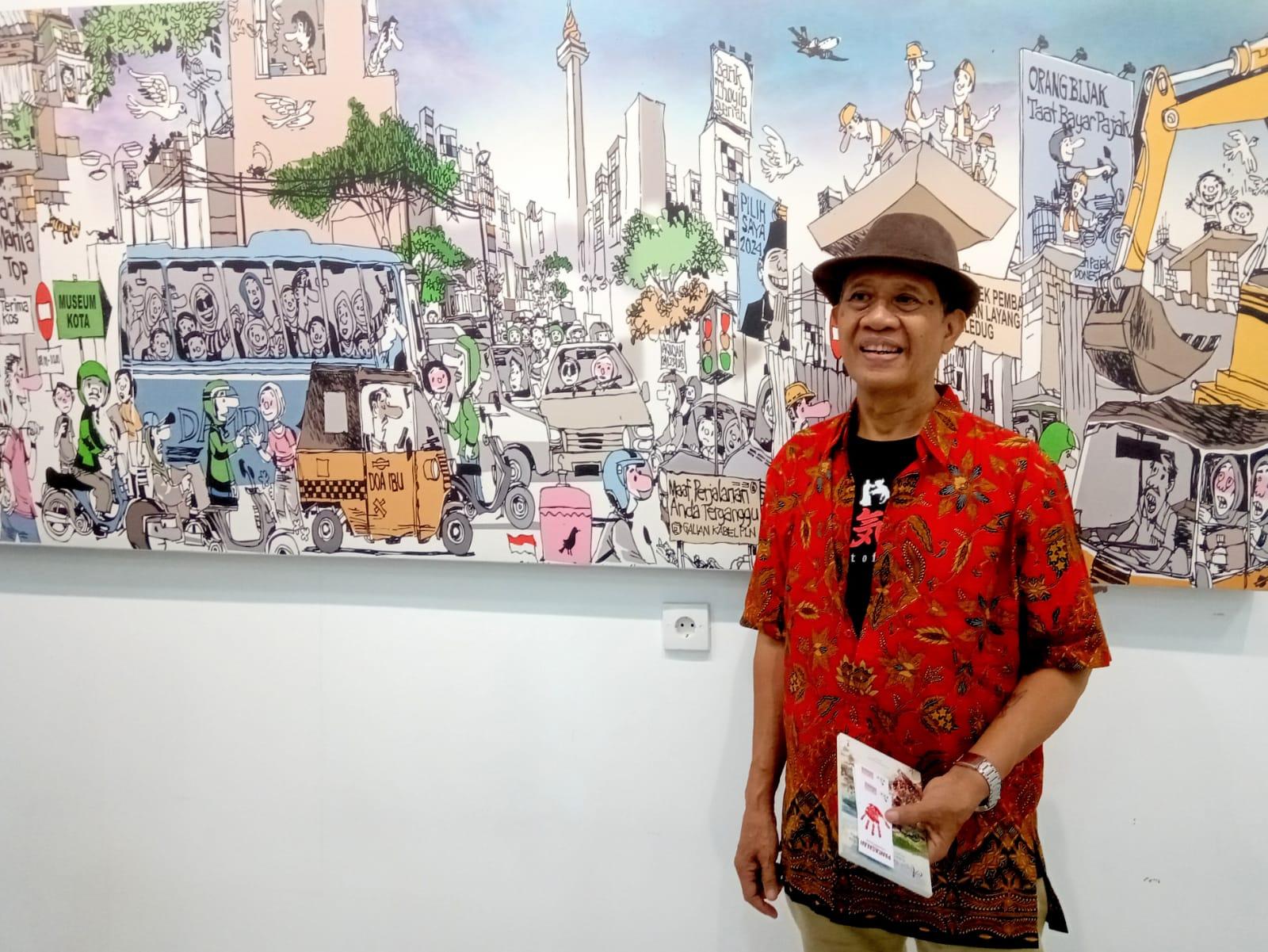 Pameran Tunggal "Kartun Agawe Rukun" Karya Non-o
