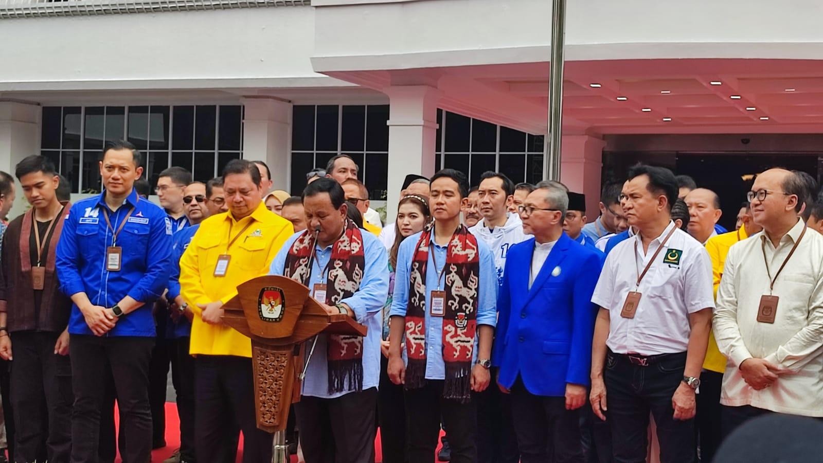Berikut Nama-nama Dewan Pembina TKN Prabowo-Gibran