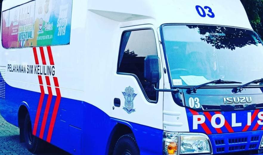 Hari Ini Layanan SIM Keliling Tersedia di 5 Wilayah DKI