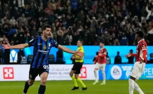 Para pemain AC Milan vs Intermilan