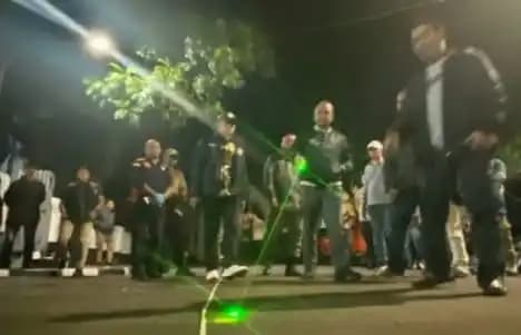 Pasca Insiden Kericuhan saat 'Pesta Rakyat', Kapolda Jabar Bersama Jajaran Lakukan olah TKP