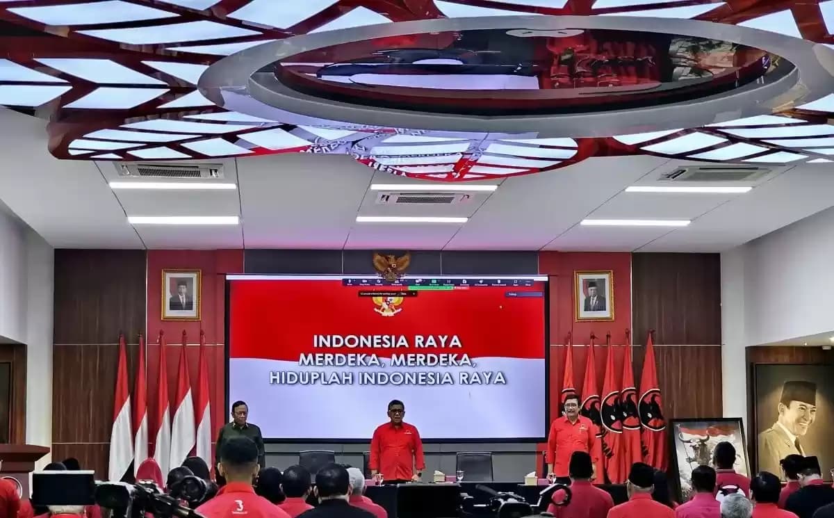 PDIP Gelar Sekolah Hukum bagi caleg terpilih 2024 di Sekolah Partai PDIP, Jakarta. (Foto: PDIP/Repro)