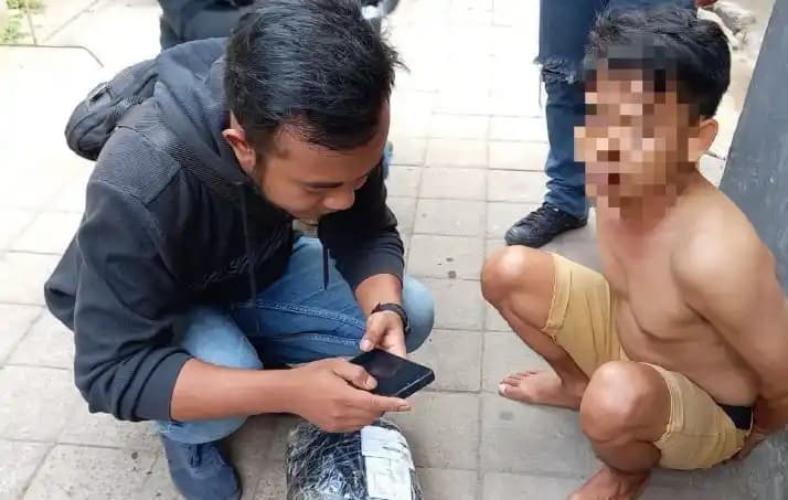 Pelaku dan Barbuk Ganja