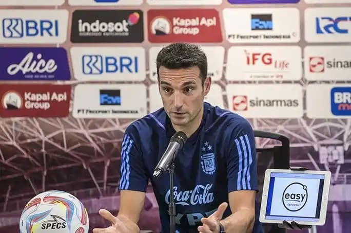 Pelatih Timnas Argentina Lionel Scaloni