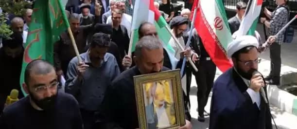 pemakaman ismail haniyeh