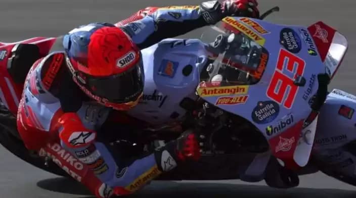 Pembalap Ducati Spanyol Marc Marquez