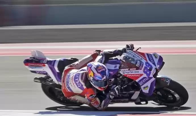 Pembalap Prima Pramac Racing Jorge Martin