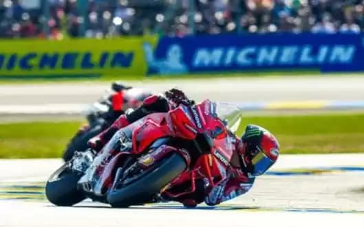 Pembalap tim Ducati Lenovo asal Italia, Francesco Bagnaia