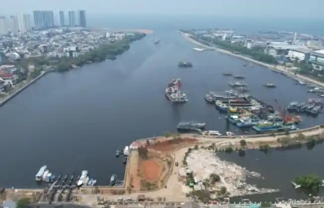 Pembangunan tanggul laut tahap 7 di kawasan pesisir Teluk Jakarta akan dilanjutkan