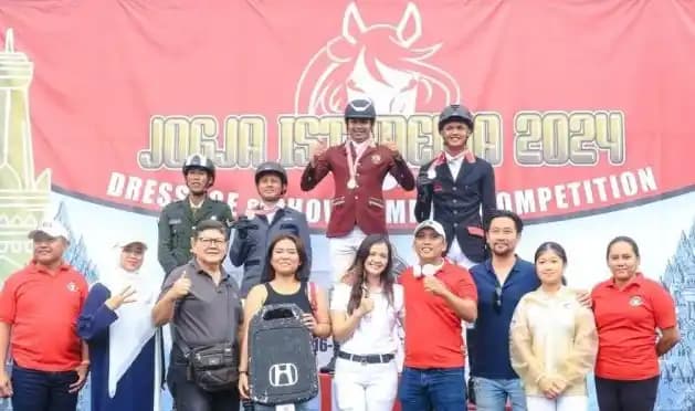 Pemenang kejuaraan KHI Jogja Istimewa 2024 Yanyan Hadiansyah
