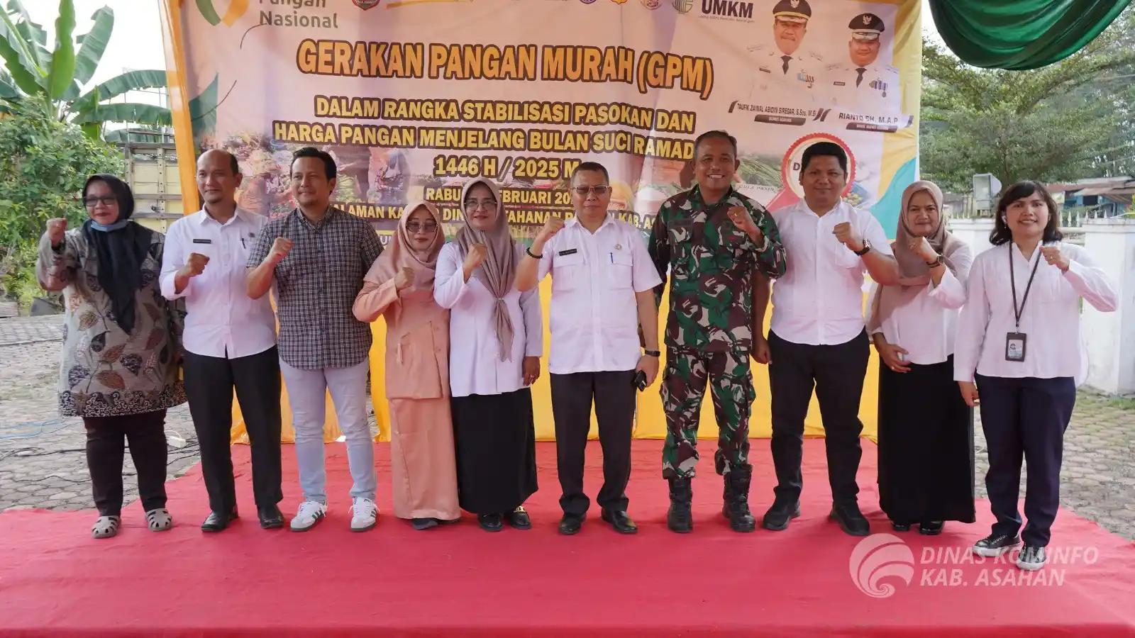 Pemkab Asahan Gelar Gerakan Pangan Murah